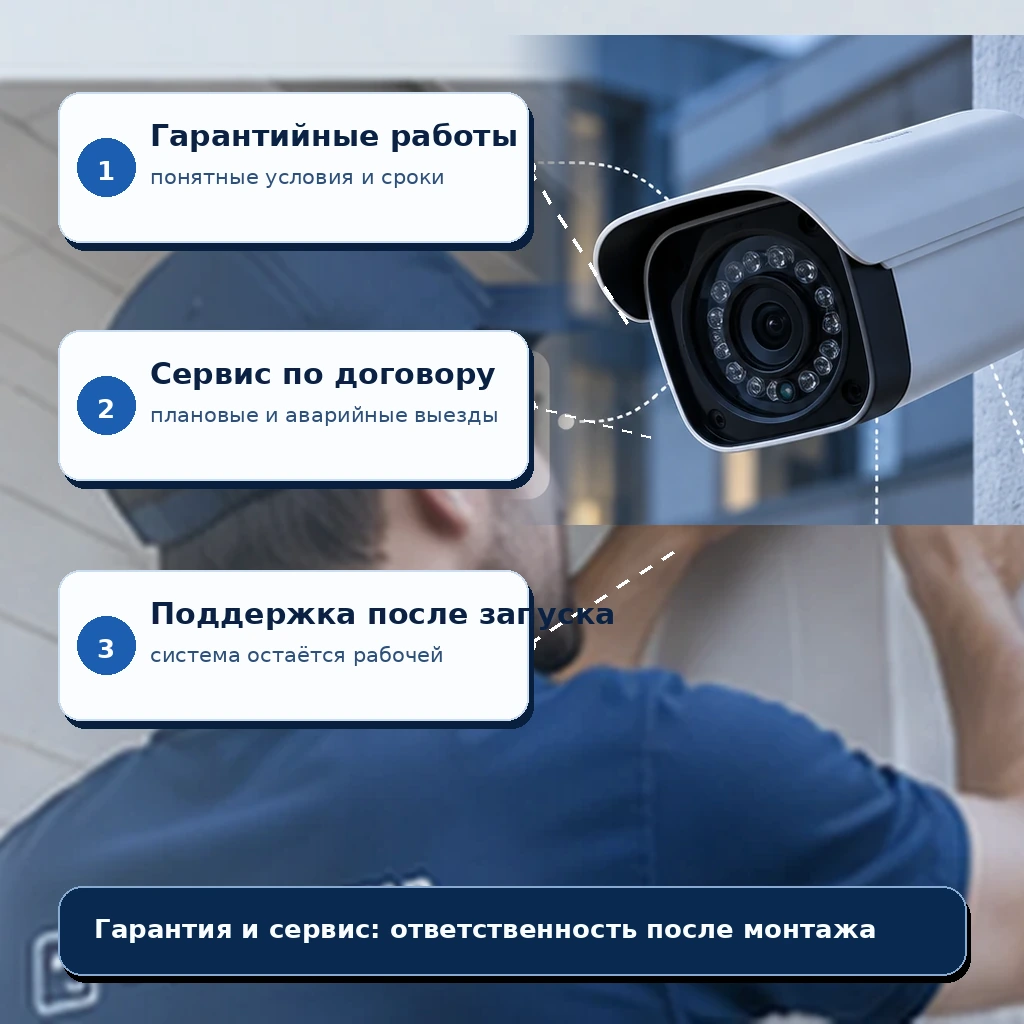 Иллюстрация первого экрана: Гарантия и сервис без расплывчатых обещаний